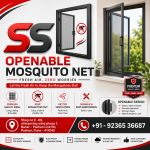 Openable Mosquito Net